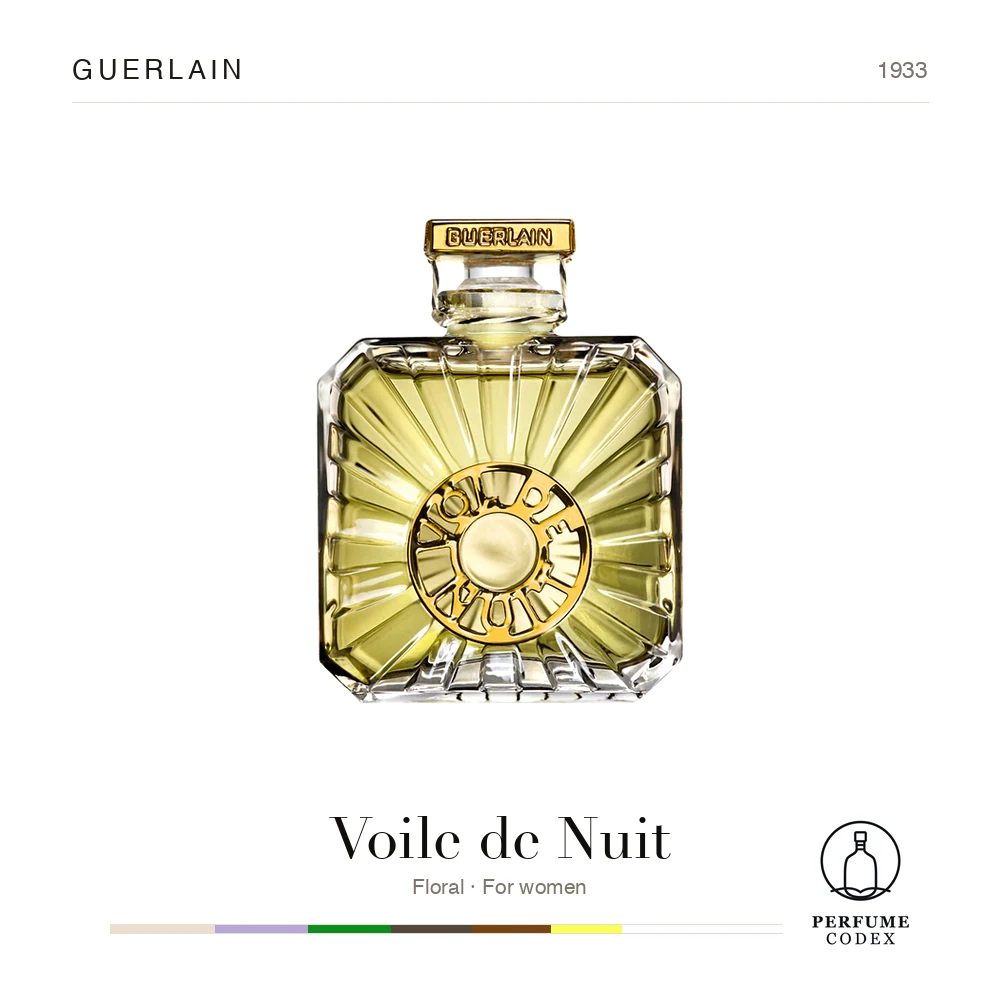 Guerlain Voile de Nuit — perfume poster