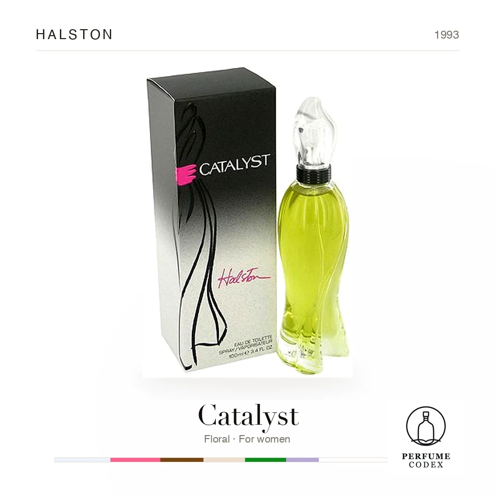 Halston Catalyst — perfume poster