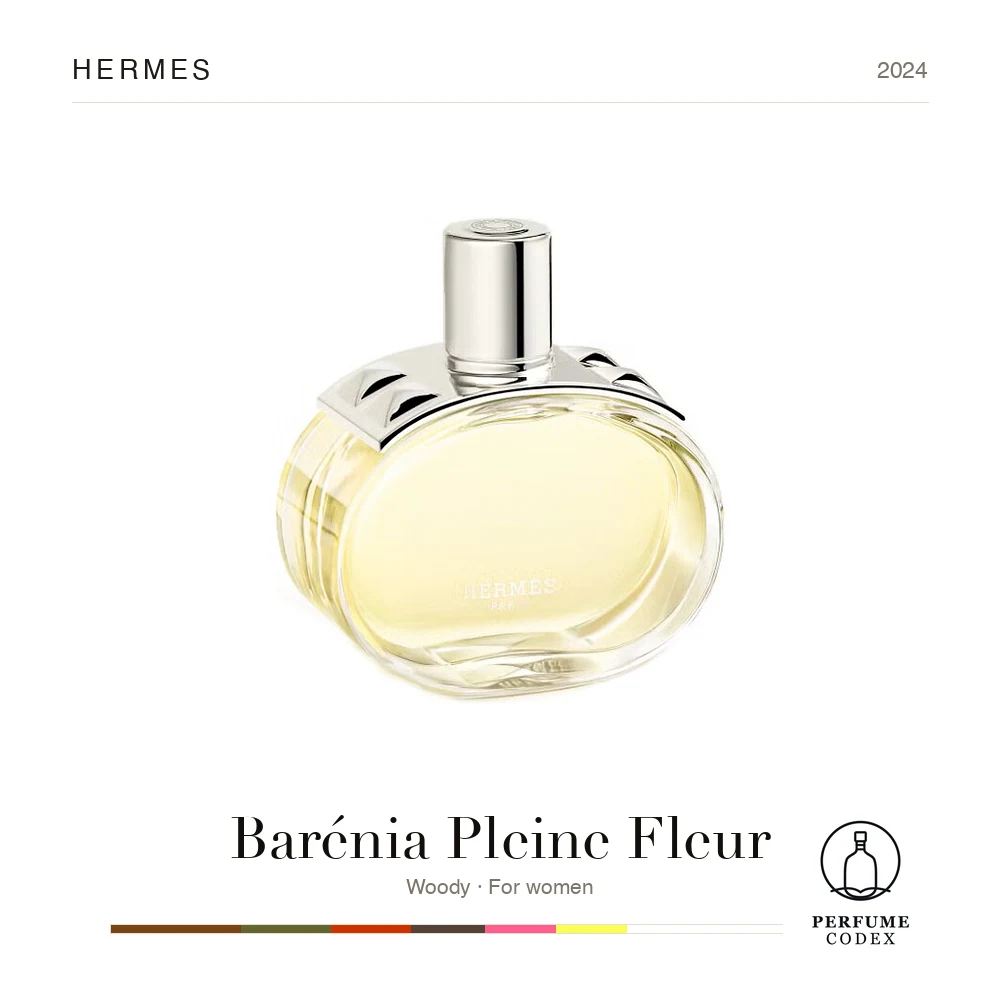 Hermes Barénia Pleine Fleur — perfume poster