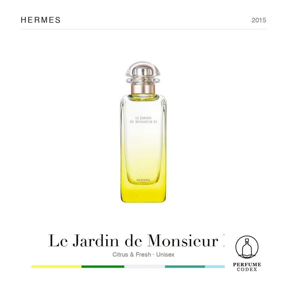 Hermes Le Jardin de Monsieur Li — perfume poster