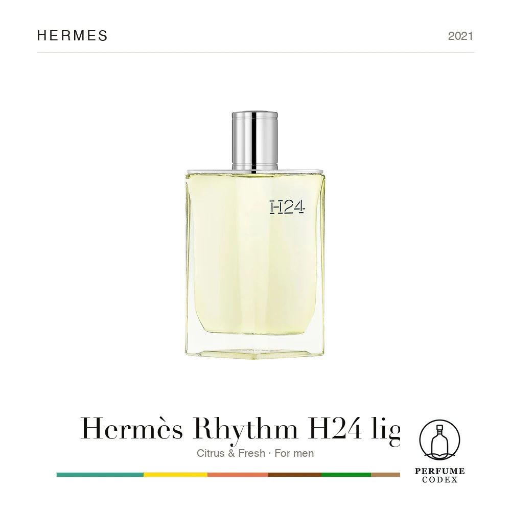Hermes Hermès Rhythm H24 light — perfume poster
