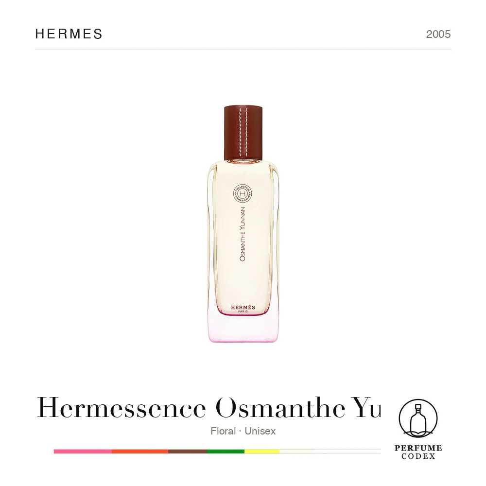 Hermes Hermessence Osmanthe Yunnan — perfume poster
