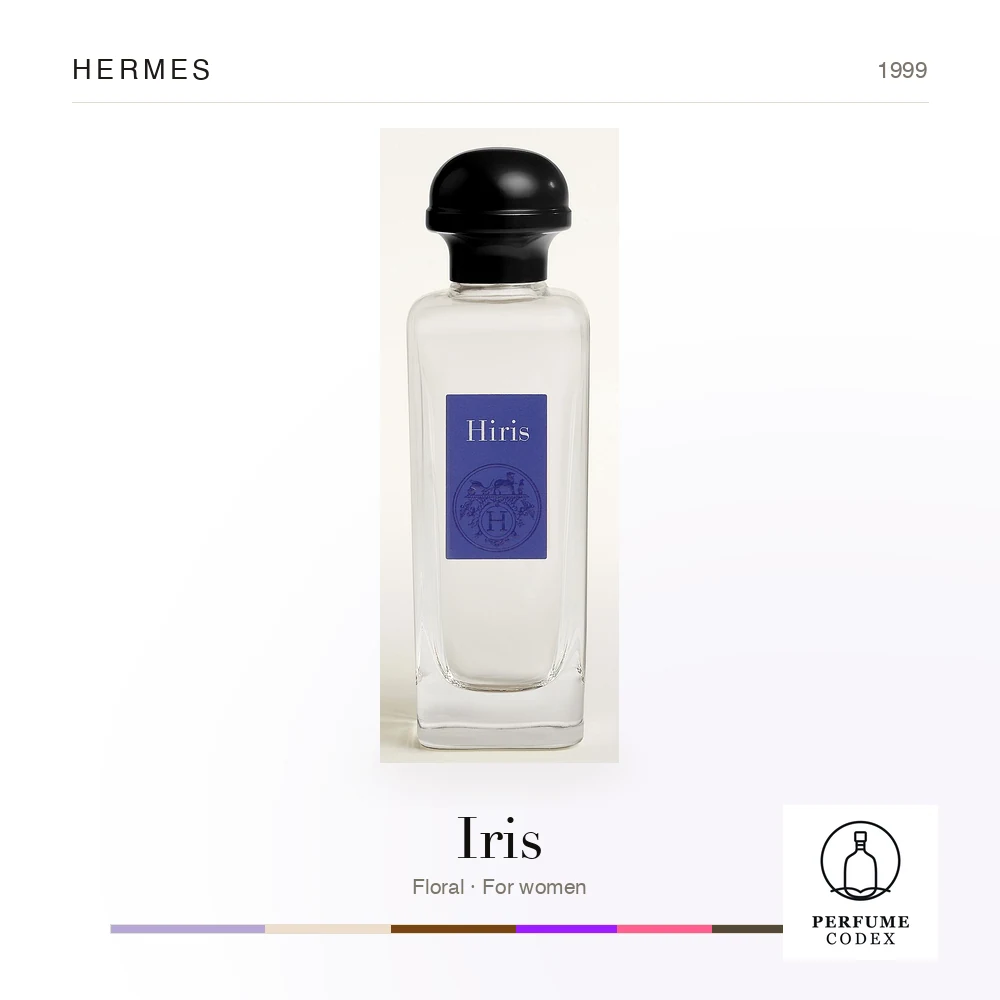 Hermes Iris — perfume poster