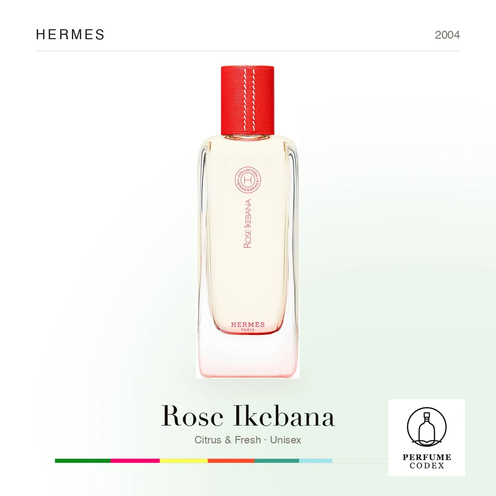 Hermes Rose Ikebana