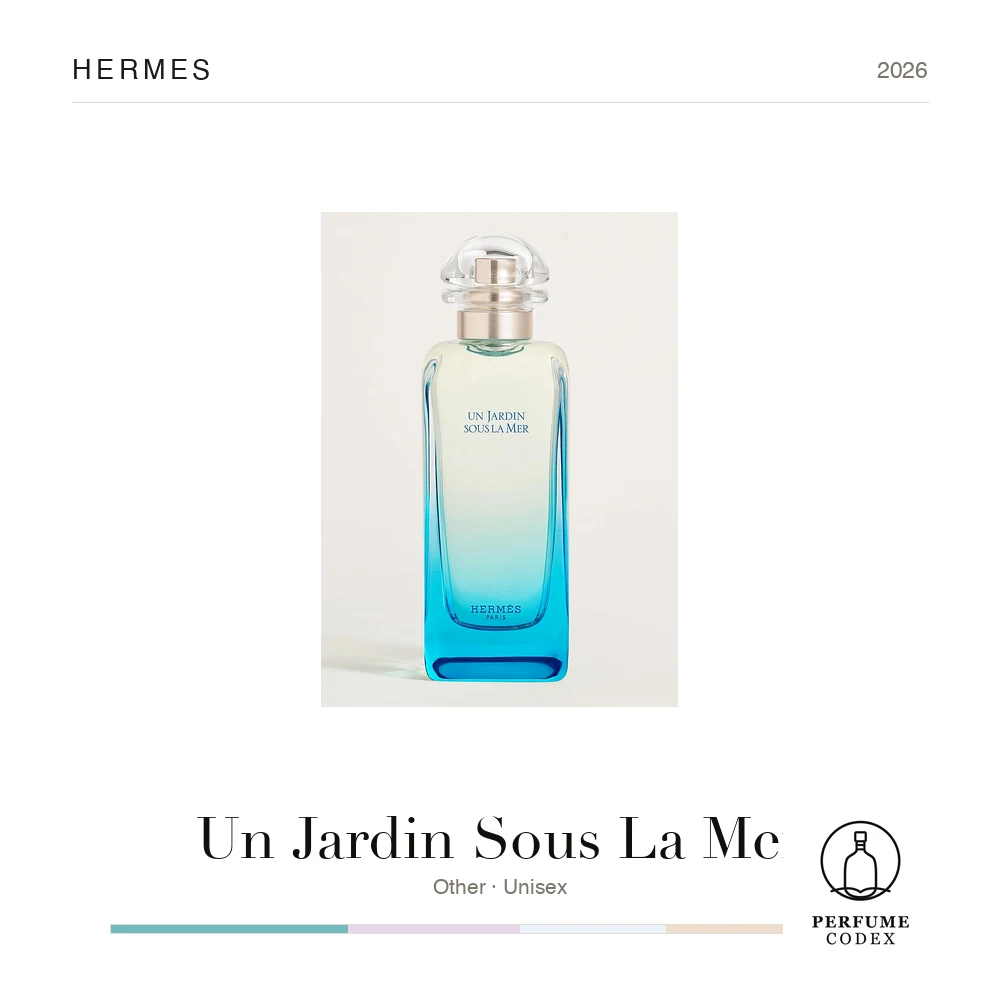 Hermes Un Jardin Sous La Mer — perfume poster