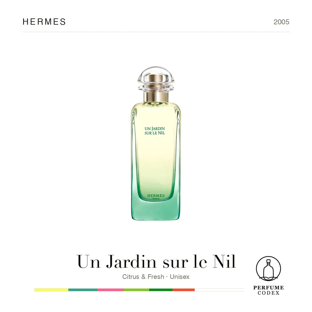 Hermes Un Jardin sur le Nil — perfume poster