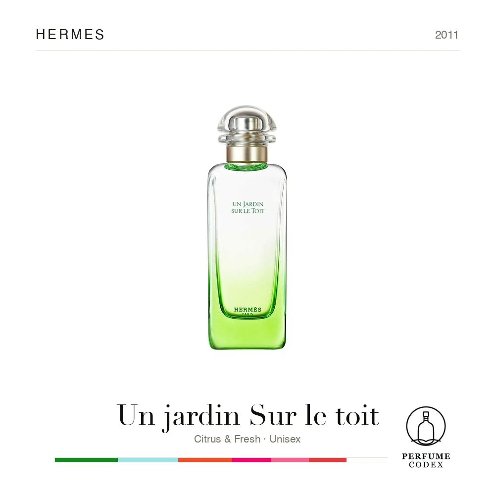 Hermes Un jardin Sur le toit — perfume poster
