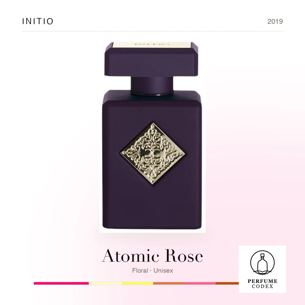 Initio Atomic Rose — perfume poster