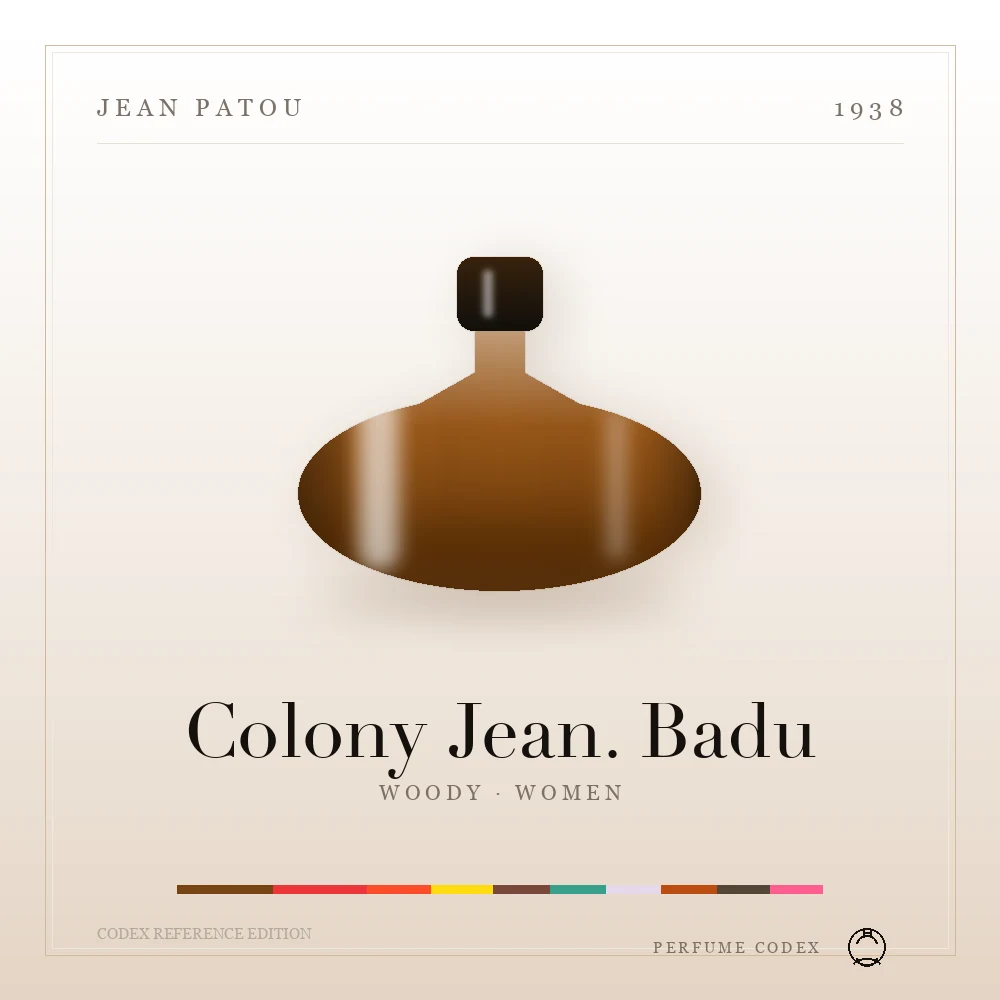 Jean Patou Colony Jean. Badu