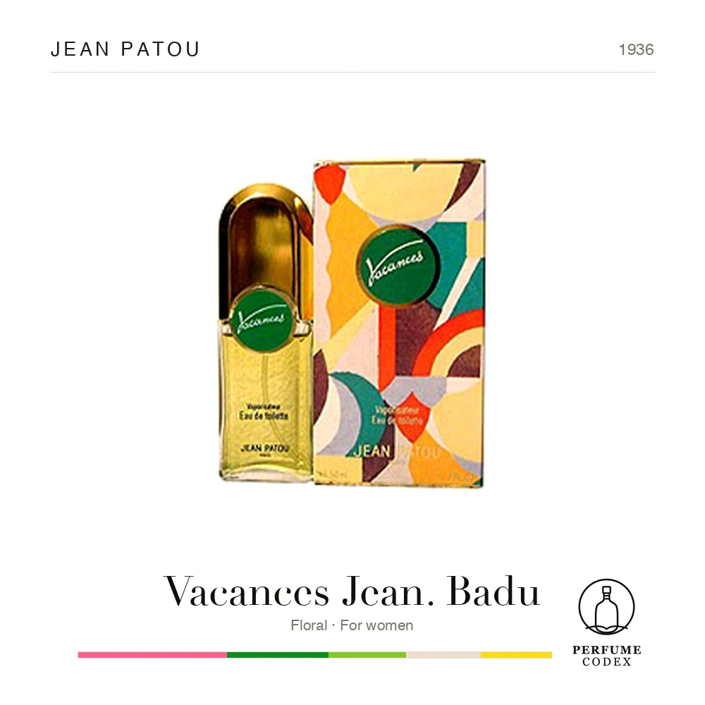 Jean Patou Vacances Jean. Badu