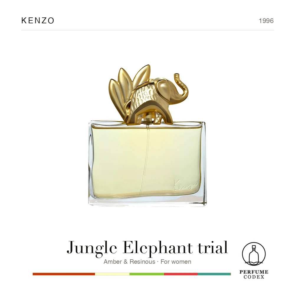 Kenzo Jungle Elephant trial