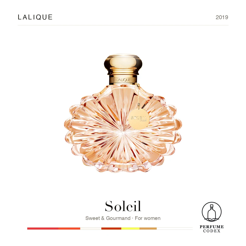 Lalique Soleil — perfume poster
