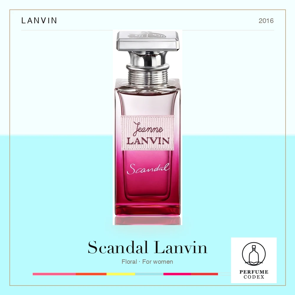 Lanvin Scandal Lanvin — perfume poster