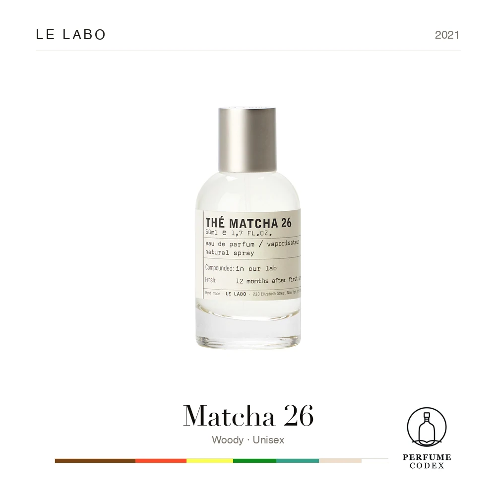 Le Labo Matcha 26 — perfume poster