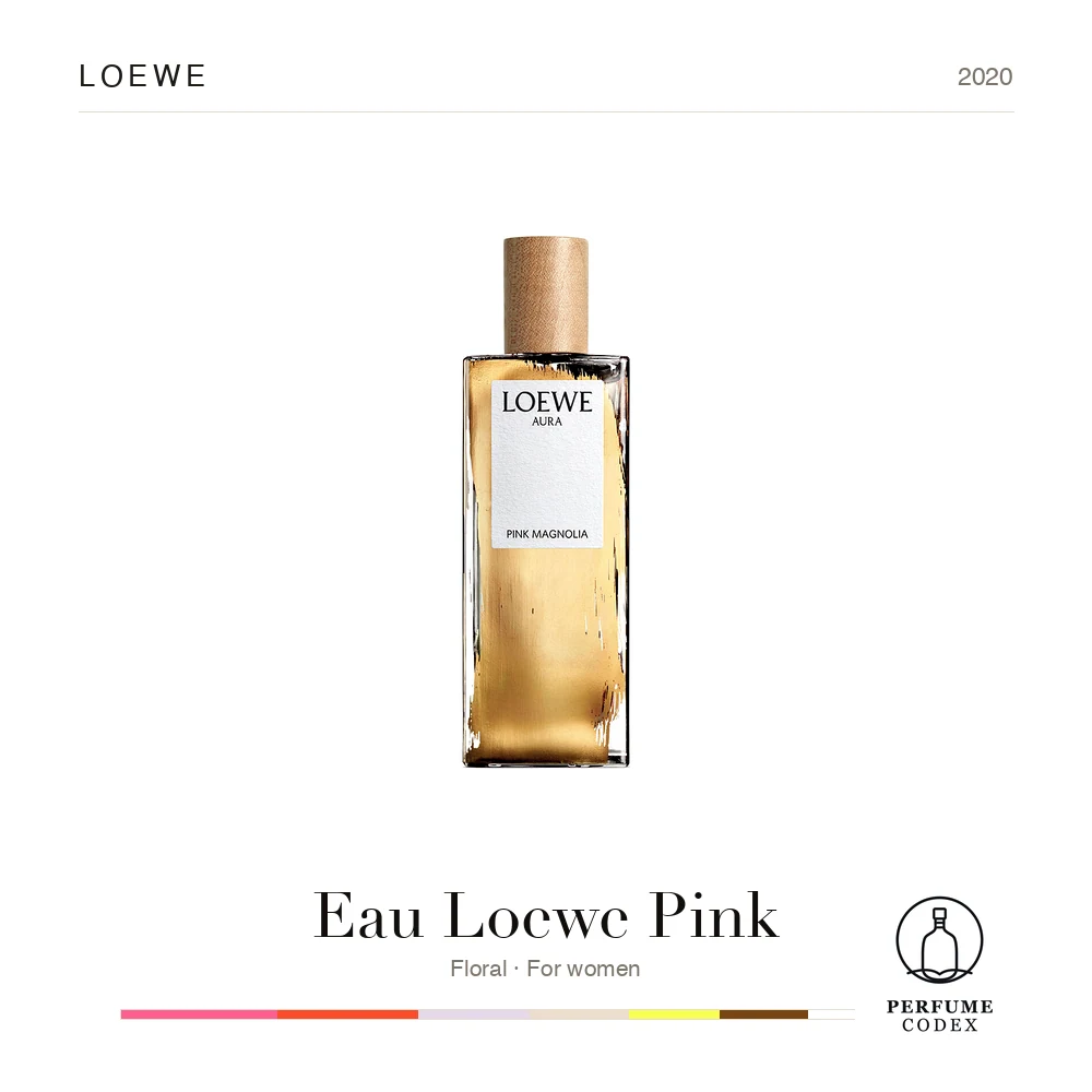 Loewe Eau Loewe Pink — perfume poster