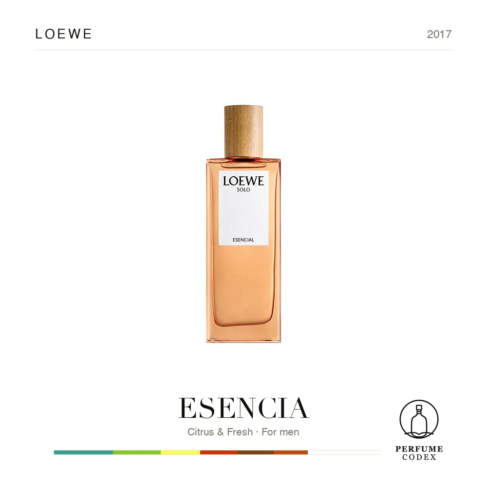 Loewe ESENCIA — perfume poster