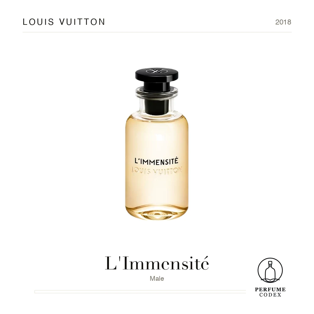 Louis Vuitton L'Immensité — perfume poster