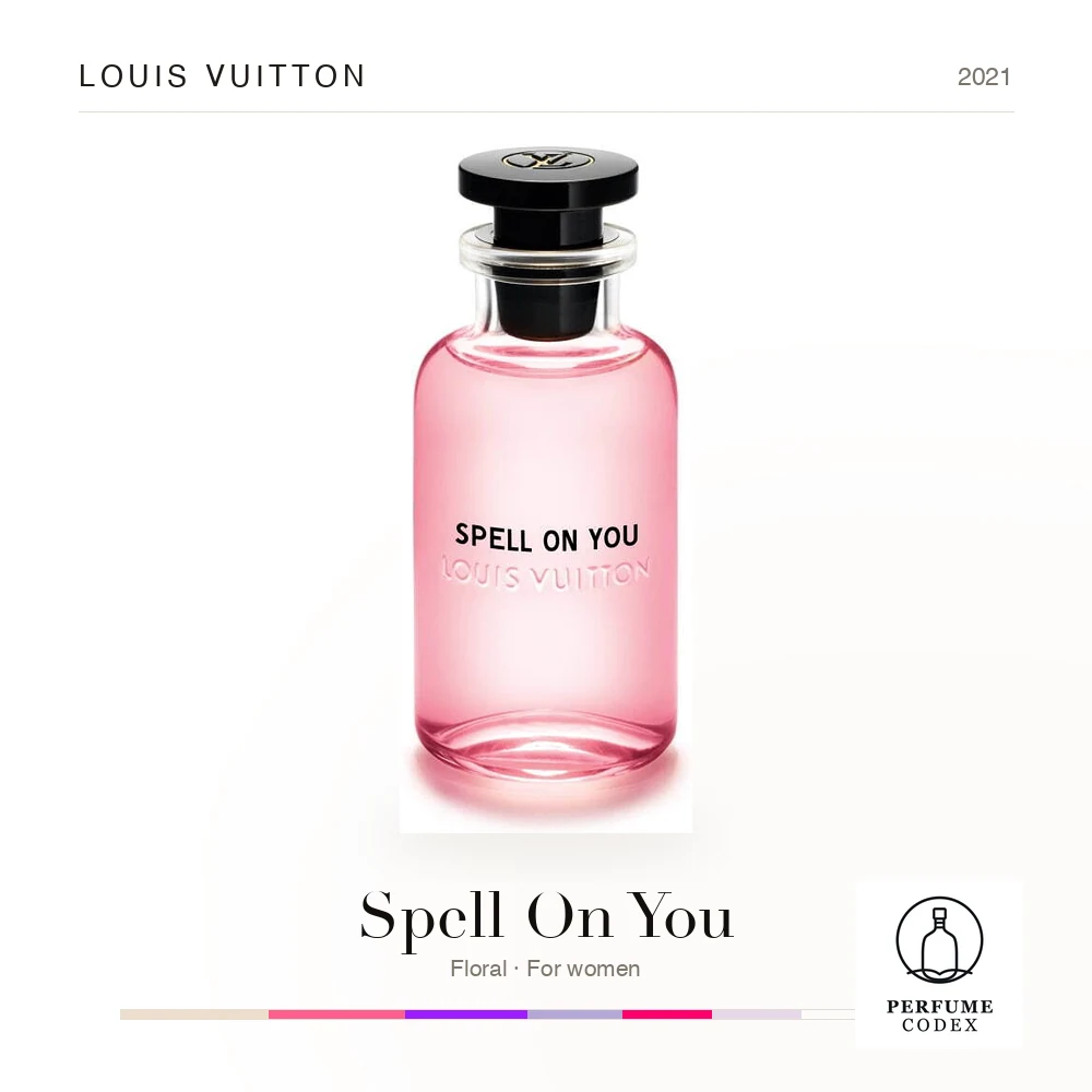 Louis Vuitton Spell On You — perfume poster