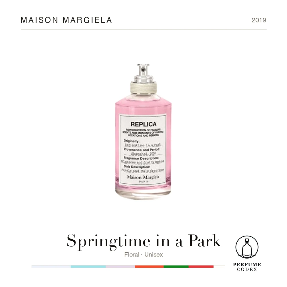 Maison Margiela Springtime in a Park — perfume poster