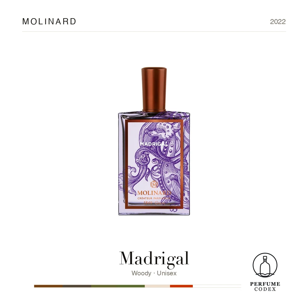 Molinard Madrigal — perfume poster