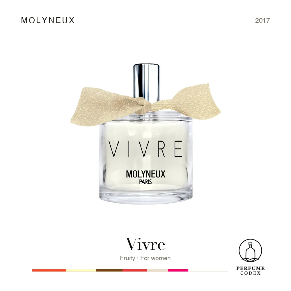 Molyneux Vivre — perfume poster