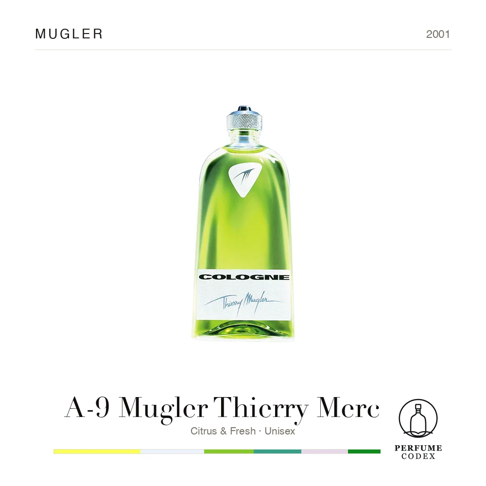 Mugler A-9 Mugler Thierry Mercury — perfume poster