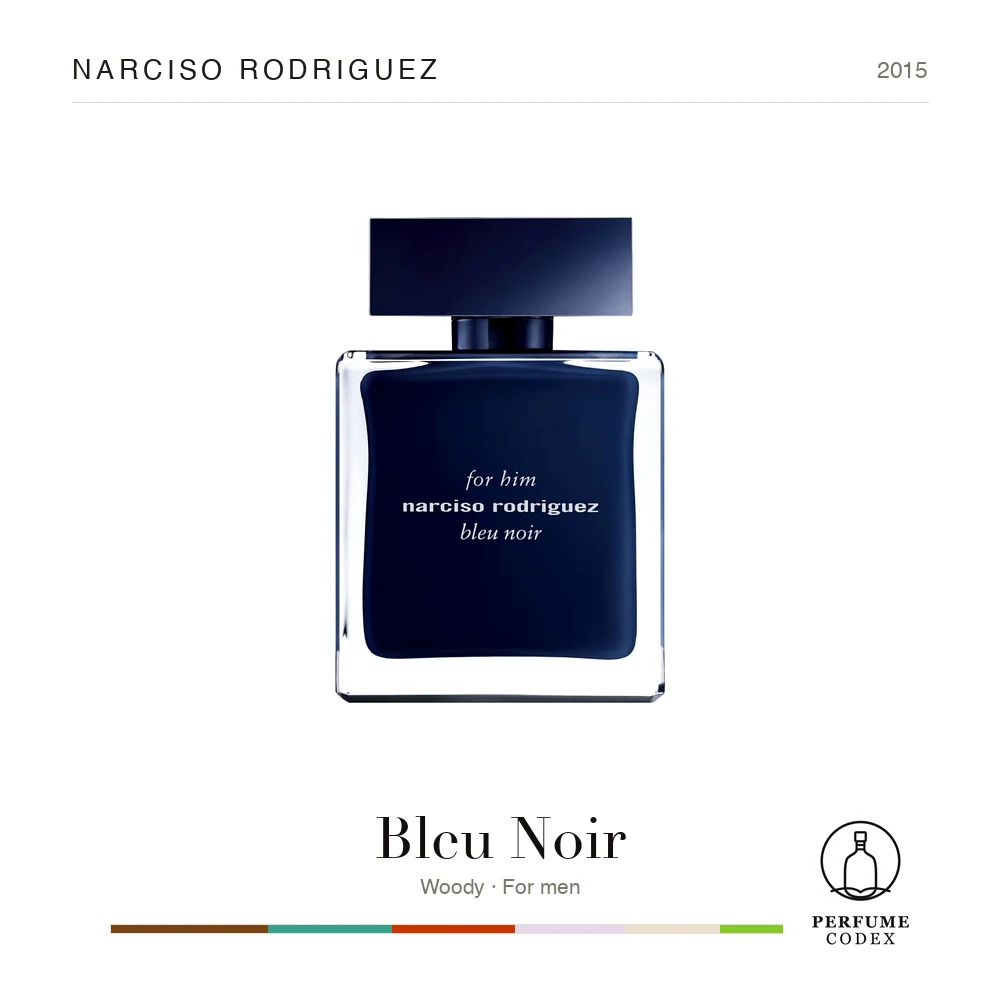 Narciso Rodriguez Bleu Noir — perfume poster