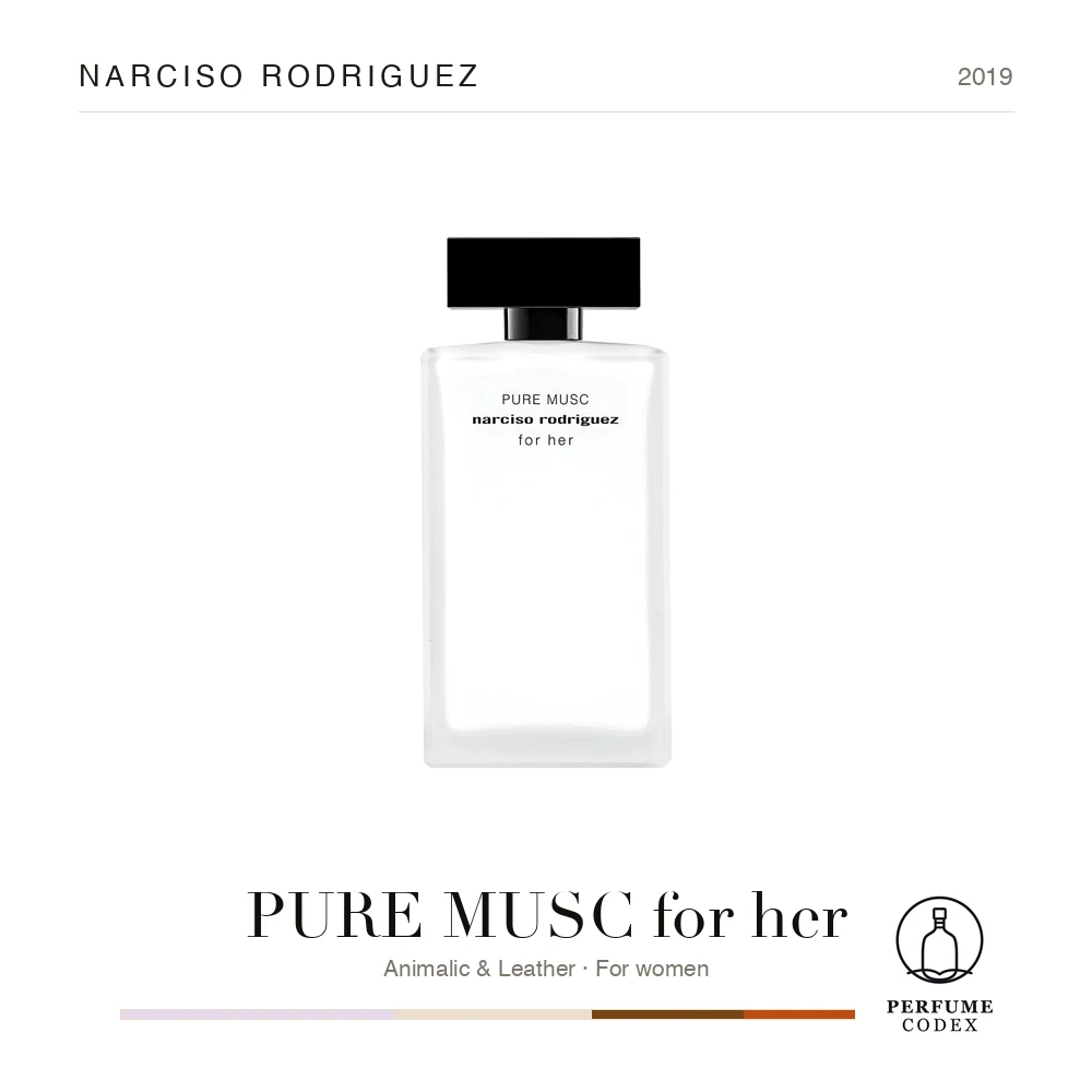 Narciso Rodriguez PURE MUSC for her — perfume poster