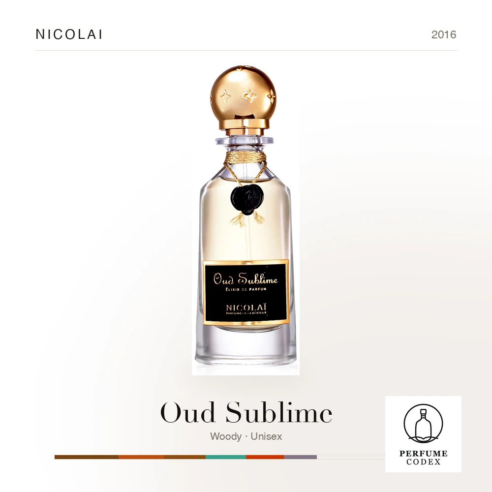 NICOLAI Oud Sublime — perfume poster