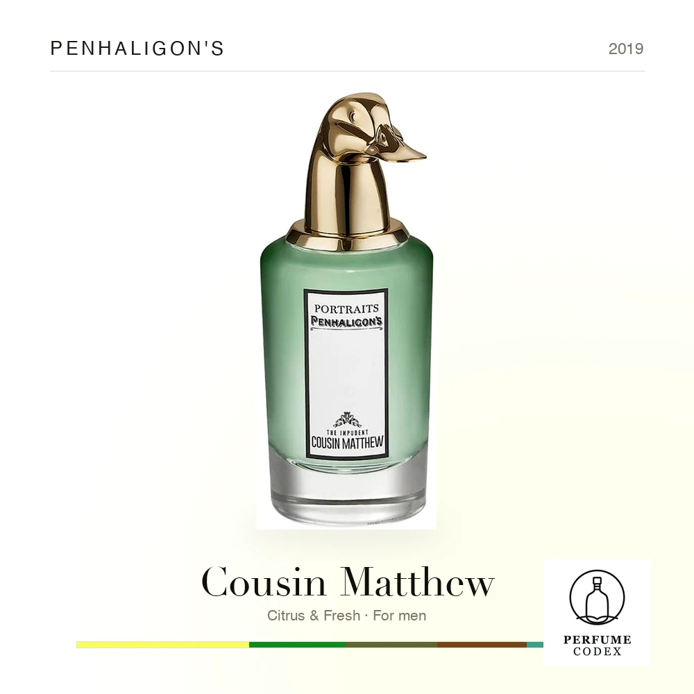 Penhaligon's Cousin Matthew — perfume poster