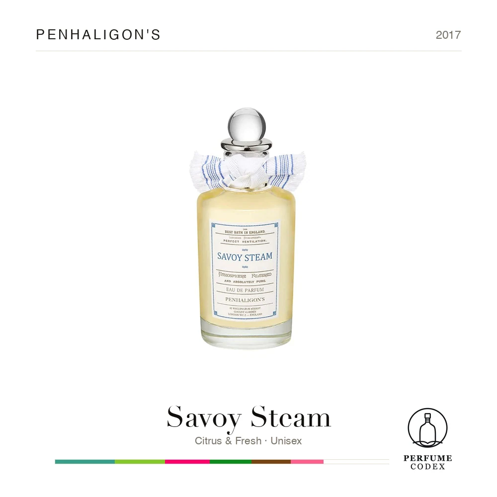 Penhaligon's Savoy Steam — perfume poster