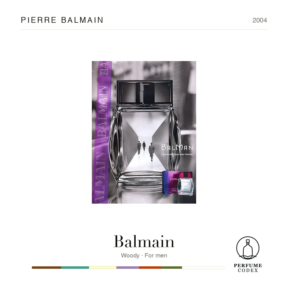 Pierre Balmain Balmain — perfume poster