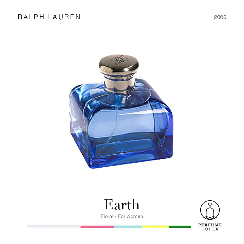 Ralph Lauren Earth — perfume poster