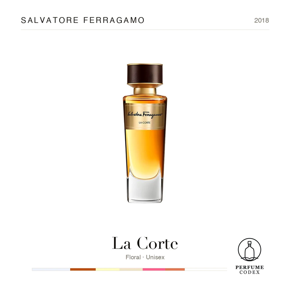 Salvatore Ferragamo La Corte — perfume poster