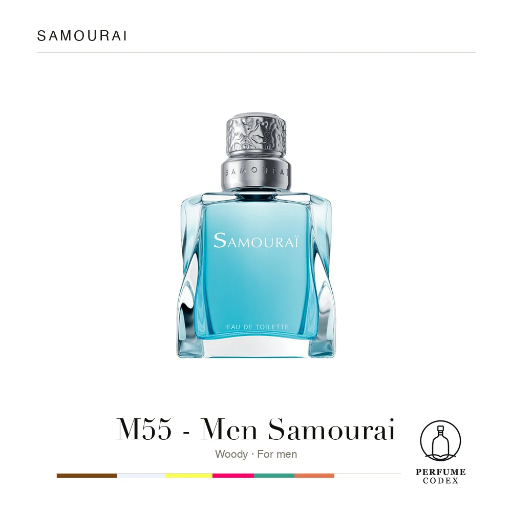 Samourai M55 - Men Samourai — perfume poster