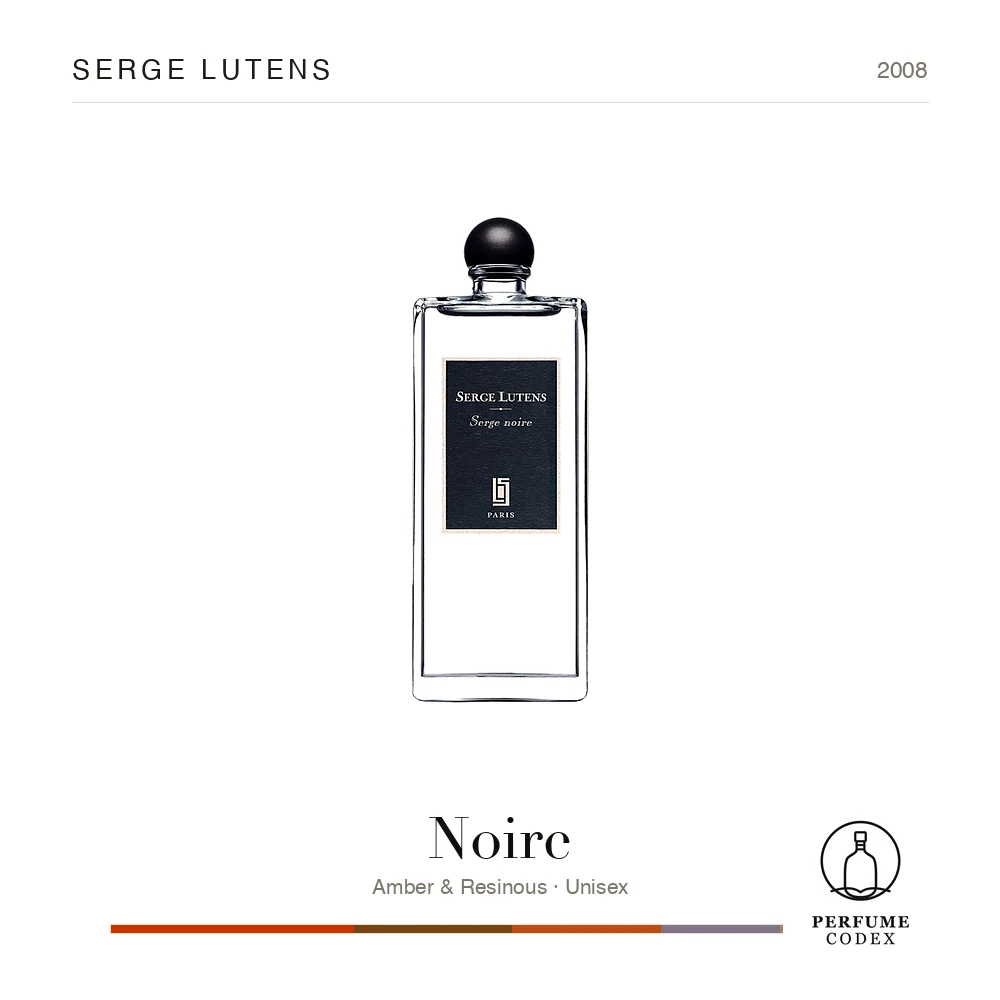 Serge Lutens Noire — perfume poster