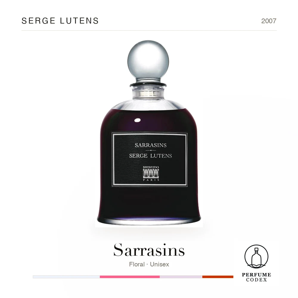Serge Lutens Sarrasins — perfume poster