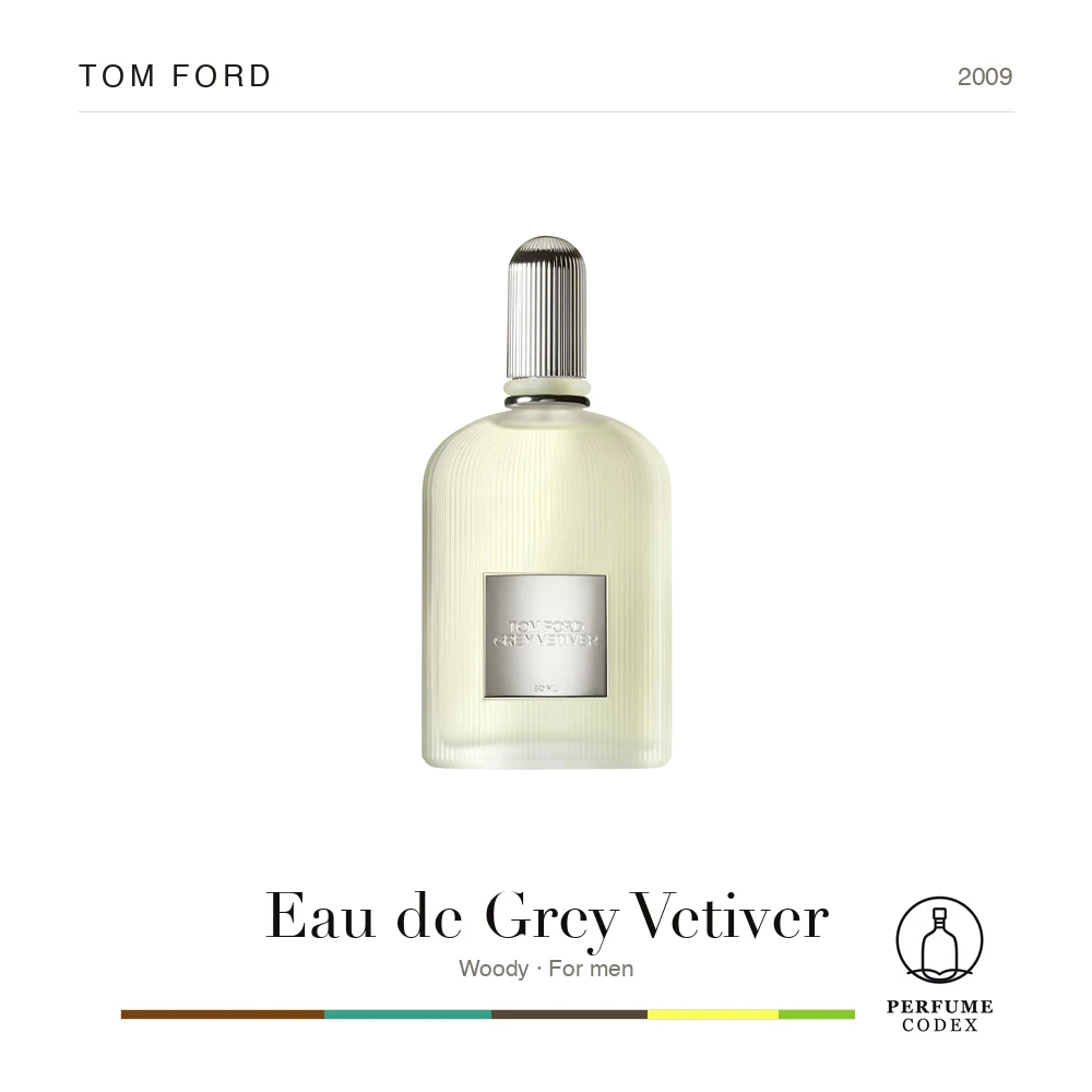 Tom Ford Eau de Grey Vetiver — perfume poster