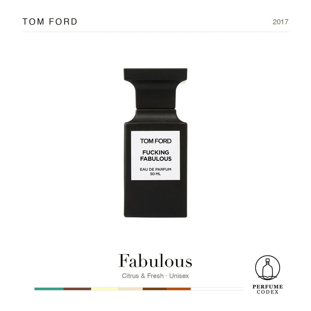 Tom Ford Fabulous — perfume poster