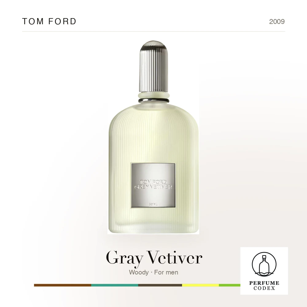 Tom Ford Gray Vetiver — perfume poster