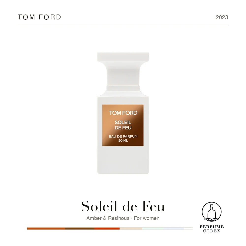 Tom Ford Soleil de Feu — perfume poster