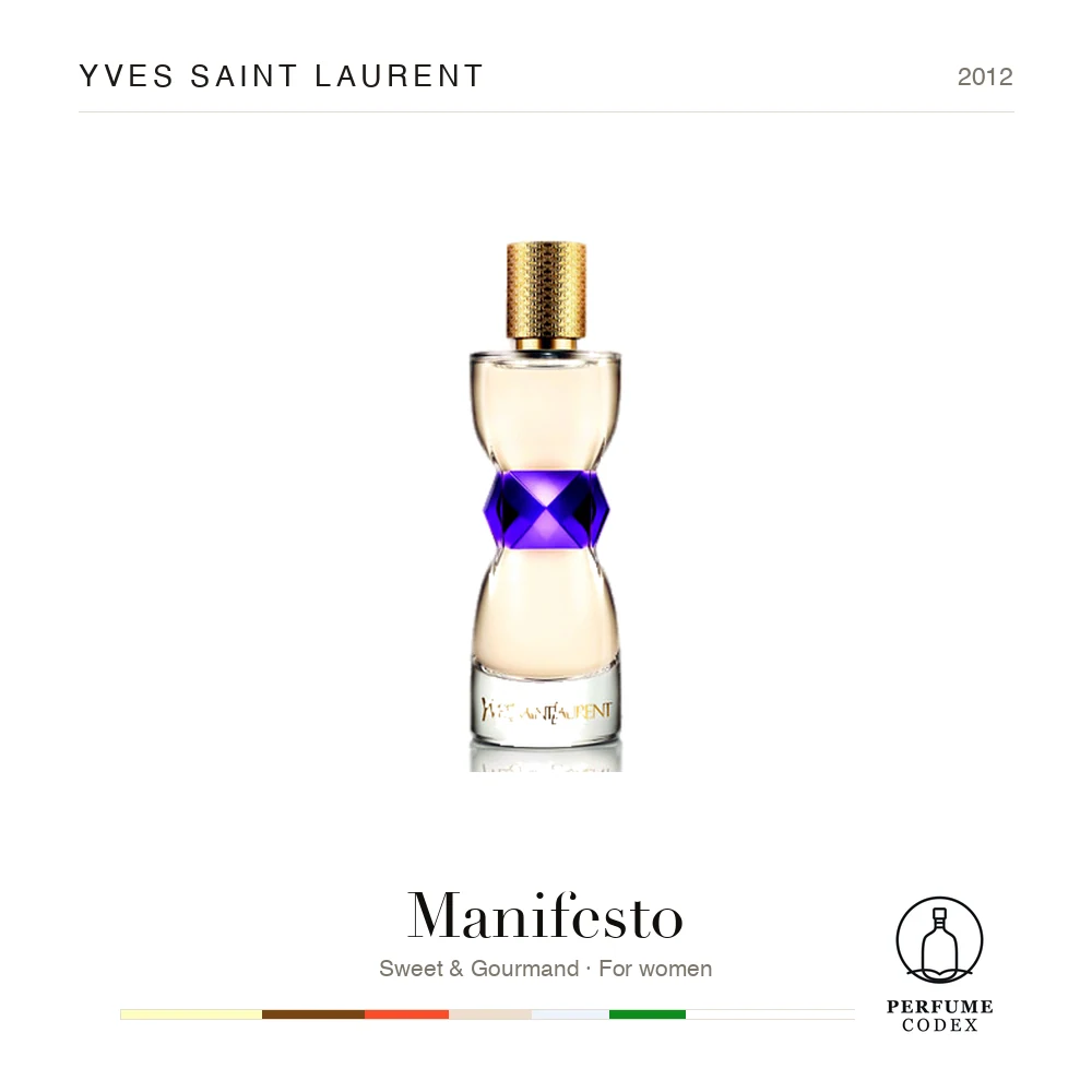 Yves Saint Laurent Manifesto — perfume poster
