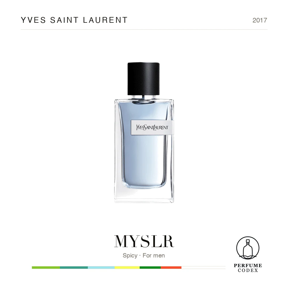 Yves Saint Laurent MYSLR — perfume poster