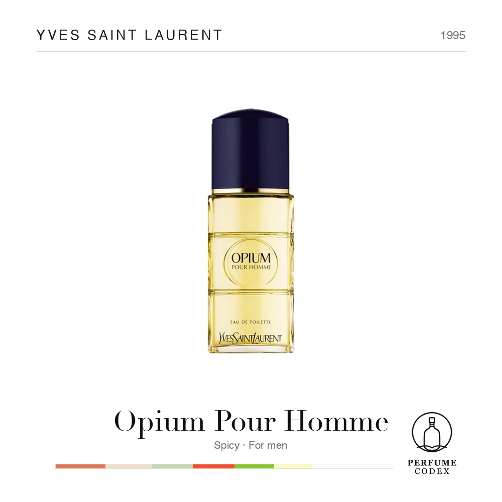 Yves Saint Laurent Opium Pour Homme — perfume poster