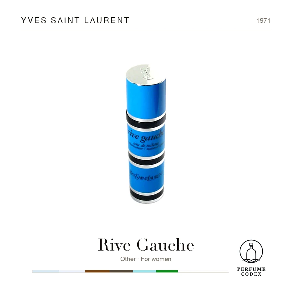 Yves Saint Laurent Rive Gauche — perfume poster