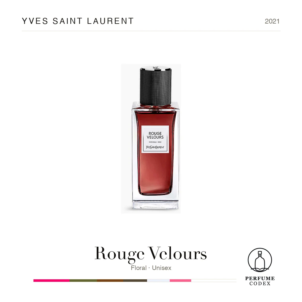 Yves Saint Laurent Rouge Velours — perfume poster