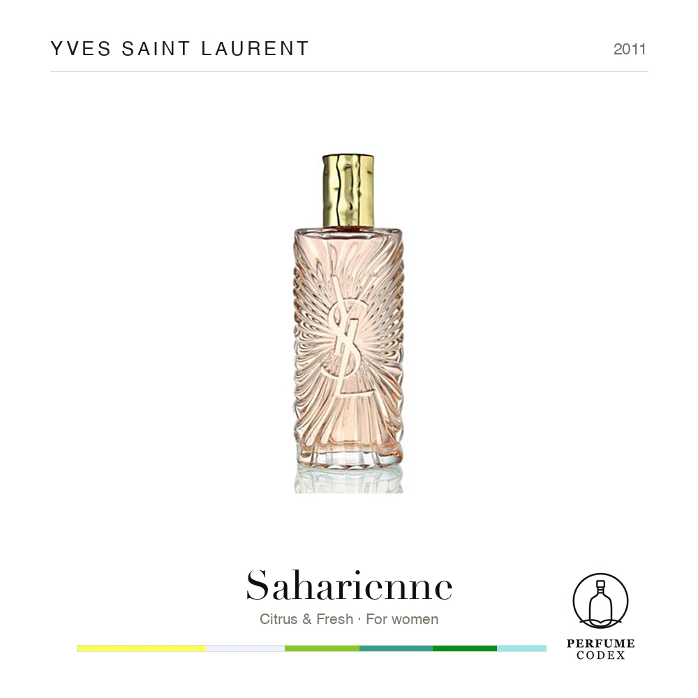 Yves Saint Laurent Saharienne — perfume poster