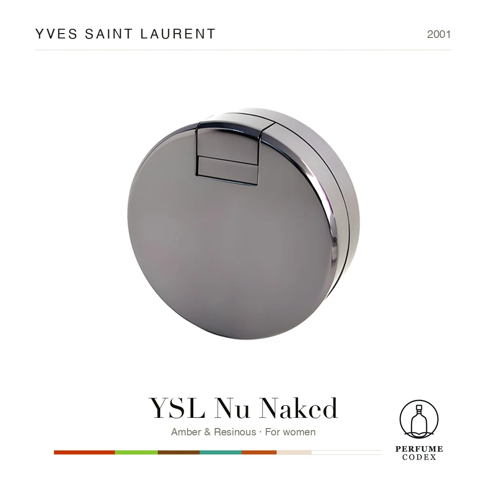 Yves Saint Laurent YSL Nu Naked — perfume poster