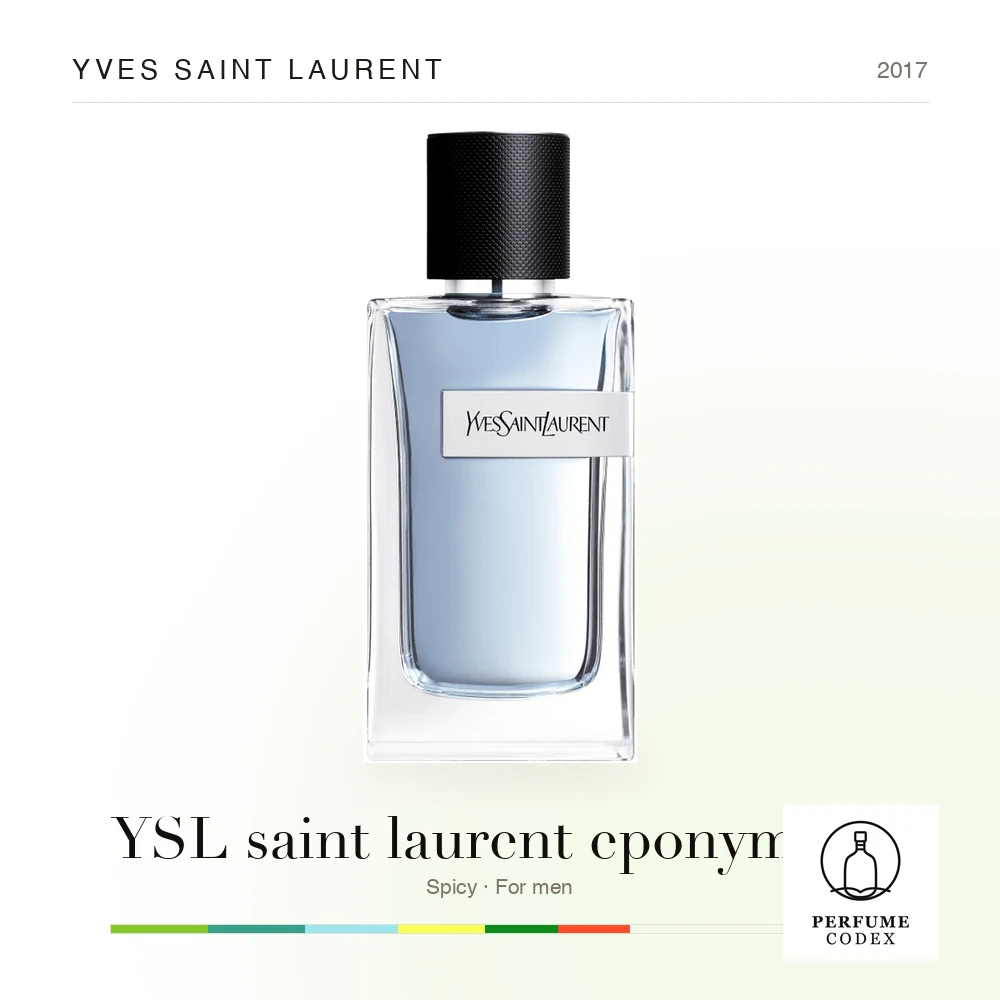 Yves Saint Laurent YSL saint laurent eponymous — perfume poster
