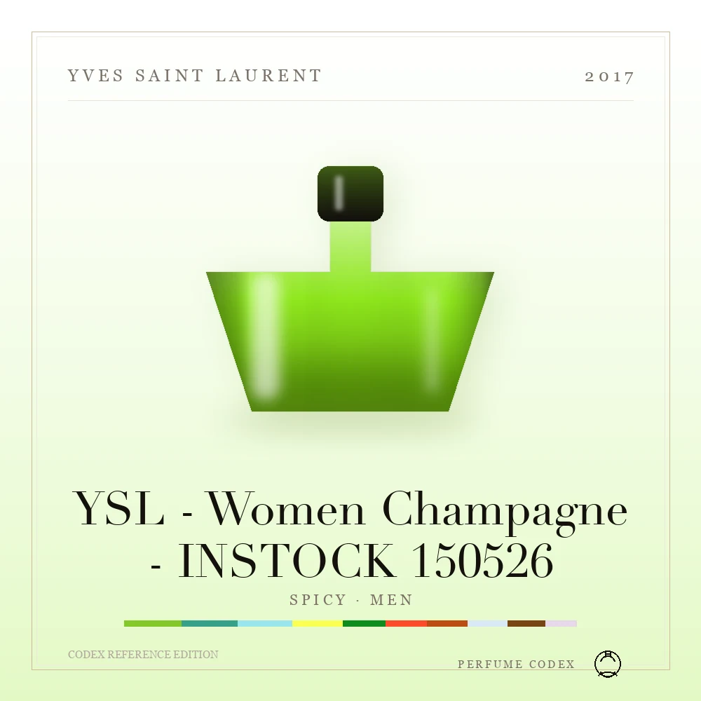 Yves Saint Laurent YSL - Women Champagne - INSTOCK 150526 — perfume poster